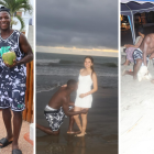 El volante del Chelsea inglés y de la selección de Ecuador compartió unos días en la playa junto a familiares y su esposa Paola Salazar.