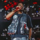 El actor Will Smith actuó este sábado en la IV Velada del Año , un evento de boxeo con actuaciones entre combates.