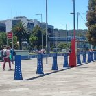 En el sector Iñaquito, norte de Quito solo se encontraba la infraestructura, las bicicletas serán embodegadas.