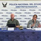 Giancarlo Loffredo, ministro de Defensa, y Mónica Palencia, ministra del Interior.