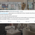 En la red social X, una cuenta a fin al correísmo publicó datos sobre una investigación que Fiscalía declaró como reservada.