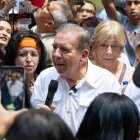 El candidato opositor Edmundo González.