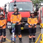 La inversión contempló nuevos vehículos para atender emergencias.