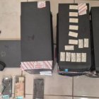 Pruebas recabadas durante el allanamiento.