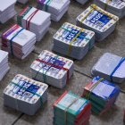 En Durán se encontró un centro de acopio que guardaba códigos de barras de seguridad, formularios técnicos vehiculares, sellos, placas, adhesivos, especies, láminas de impresión industrial entre otros.