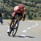El ciclista ecuatoriano terminó cuarto en la etapa 19 del Tour de Francia y se proclamó Rery de la Montaña