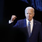 Joe Biden, durante la convención anual en Las Vegas de la Asociación Nacional para el Progreso de las Personas de Color.