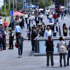 La mayoría de electores viven en la zona urbana. En la foto, una imagen del norte de Quito.