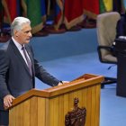 Imagen de Archivo del presidente de Cuba, Miguel Díaz-Canel Bermúdez. EFE/ Ernesto Mastrascusa