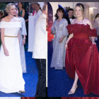 Charlene y Camille estuvieron estupendas, cada una con su propio estilo. La esposa del príncipe Alberto lució clásica y sofisticada, en tanto que la hija de Estefanía de Mónaco fue más atrevida.