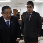 Los abogados de Danilo Carrera acudieron a la audiencia preparatoria de juicio en el caso Encuentro.