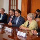 Parlamentarios alemanes están en Ecuador para analizar la seguridad en el país.