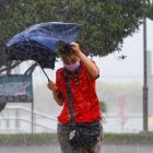Taiwán amanece con las escuelas y oficinas cerradas.
