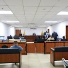 Audiencia. Ayer continuó la diligencia en torno al caso Encuentro.