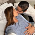 Constanza con su esposo, Nelson.