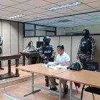 El expresidente del Consejo de la Judicatura, Wilman Terán, llegó a la Corte Nacional de Justicia para la audiencia de habeas corpus solicitada por el procesado.