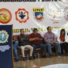 Los dirigentes hacen un llamado a la unidad para la oposición a las políticas gubernamentales y sobre el proceso electoral.