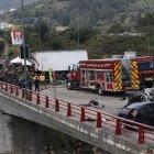 El siniestro de tránsito ocurrido en la Ruta Viva.