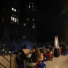 Escenario. El karaoke bajo las estrellas es una propuesta del Rooftop Casa Francisco