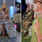 Jennifer López transforma Los Hamptons en una escena de Los Bridgerton para su 55 años