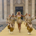 Aya Nakamura en los Juegos Olímpicos París 2024.