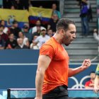 El ecuatoriano Alberto Miño durante su competencia de este sábado.