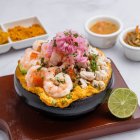 El plato ganador de la reciente edición de la feria Raíces.