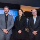 Juan Francisco Buccelli, gerente general Inchcape Ecuador; Camila Mejía, directora comercial Mercedes-Benz Autos; y Andrés Cordero, gerente de Marketing Inchcape Ecuador.