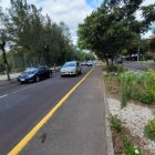 Las obras en la avenida Mariana de Jesús incluyen la construcción de un nuevo pavimento flexible.