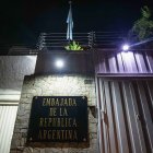 Uno de los seis opositores que se encuentran refugiados en la residencia oficial de la Embajada de Argentina en Caracas.