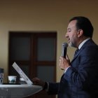 El alcalde Pabel Muñoz se refirió a la propuesta de cantonizar el valle de Tumbaco, durante la reunión del Concejo Metropolitano.