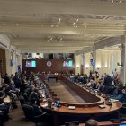 La sesión extraordinaria de la OEA demoró en iniciar por la falta de consensos.