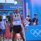 Daniel Pintado tras ganar el oro en los Juegos Olímpicos.