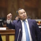 Legislador. Andrés Briones pidió que se eliminen varios textos del informe.