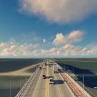 Bocetos del proyecto Viaducto Sur de Guayaquil.