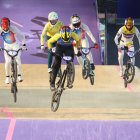 Alfredo Campos no logró superar la etapa de semifinal del BMX racing en París 2024