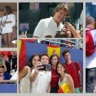 Las celebridades están en todas partes, como si quisieran hacer brillar aún más la cita de los Juegos Olímpicos.