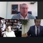 Sesión. Transmisión del Pleno del Consejo Nacional Electoral, ayer.