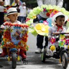Evento.- En Medellín, Colombia, el desfile de las flores.