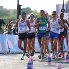 El ecuatoriano lideró la prueba de los 20 kilómetros varones individual del pasado 1 de agosto.