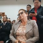 Figura. Rosa Argudo, secretaria general del SinduoIESS, compareció ante los cinco asambleístas de Azuay, el 25 de junio de 2024; sin embargo, no entregó ningún tipo de información solicitada.