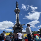 Plaza Grande, conocida como la Plaza de la Independencia en Quito.