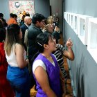 Evento. Visitas a la edición del Salón de Julio que promovió la dirección cultural municipal.