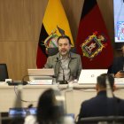 Concejo. Ayer, el alcalde Pabel Muñoz presidió su primera sesión ordinaria luego del anuncio de un pedido de revocatoria en su contra.