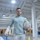 El tricolor federado por Concentración Deportiva de Pichincha entrena cuatro deportes al día. Equitación hace 3 veces por semana.