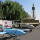 Algunos de los drones que se utilizan en los ataques contra poblaciones de Israel.