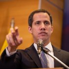 El opositor venezolano, Juan Guaidó se encuentra exiliado en EE.UU.
