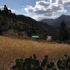 Campos de cultivo de trigo, en los Andes de Huancavelica.
