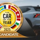 El afiche oficial de Auto del Año 2025 en Europa, (Coty, por la siglas en inglés).