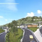 El concejal Raúl Chávez colgó en su cuenta oficial de X imágenes que reflejan cómo sería la terminal terrestre en vía a la costa.